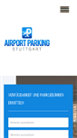 Mobile Screenshot of airport-parking-stuttgart.de